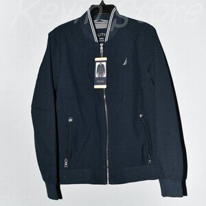 Blue - Nautica Men's Bomber Jacket